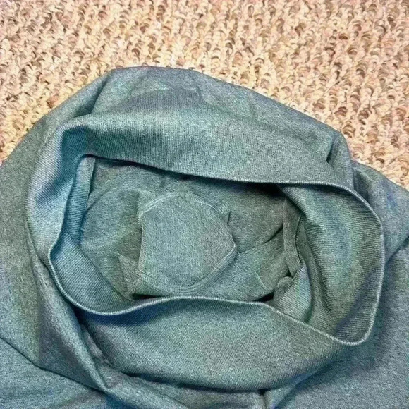 OYS Yoga 2 Piece Workout Sports Set Crop Top High Waist Leggings Green Size L - Picture 12 of 16